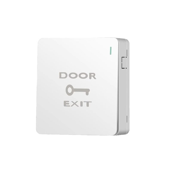 Exit Button Surfaces Mounted Access Control Switches Flame Retardant Plastic Easy Installation for Multiple Systems