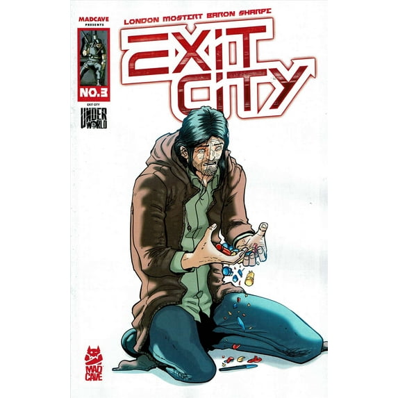Exit City #3A VF ; Mad Cave Comic Book