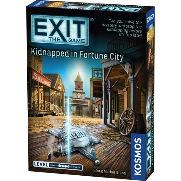 Exit Kidnapped in Fortune City Escape Room Board Game Thames & Kosmos