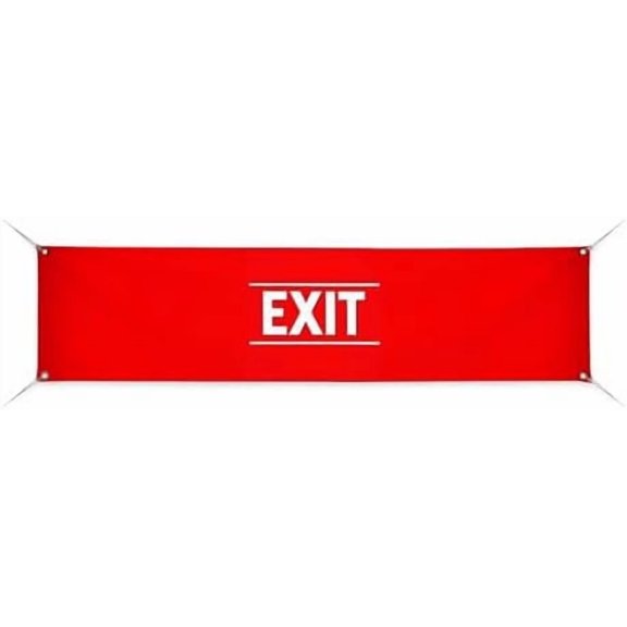 Exit Large Banners and Signs for Outdoor by BCB Print