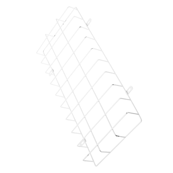 Raindrops Wall Mount Emergency Light Wire Guard White Stainless Steel Protective Cover for Exit Signs