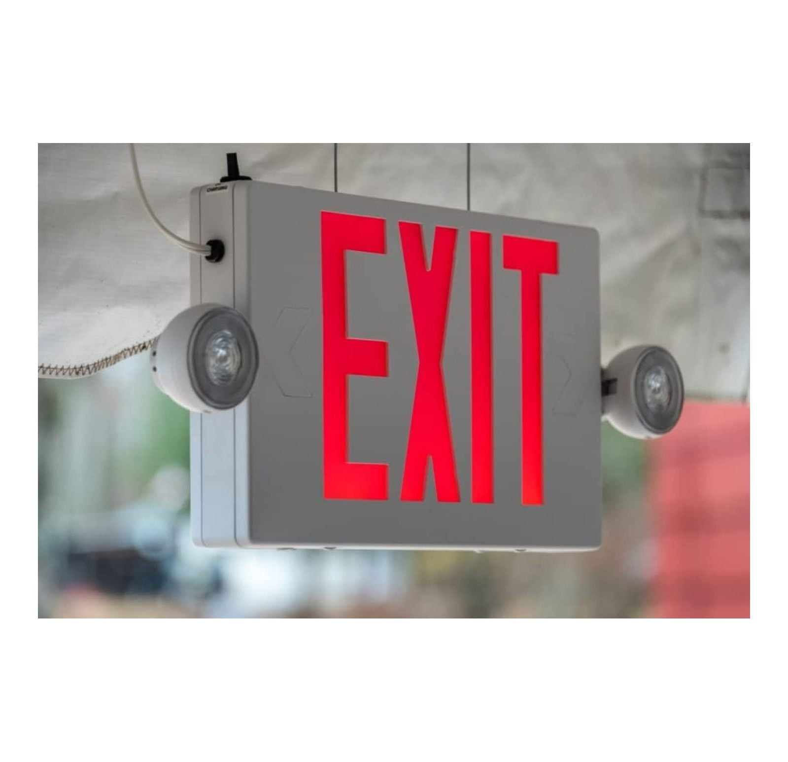 Exit Sign Replacement Bulb/Exit Sign Retrofit Kit. LED Light Brighter