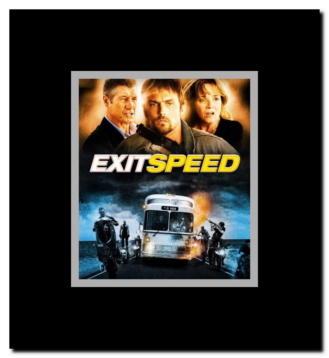 Exit Speed Framed Movie Poster