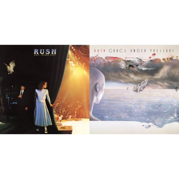 Exit Stage Left (180G) & Grace Under Pressure (180G) [LP Vinyl Bundle]