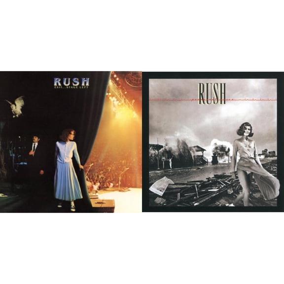 Permanent Waves (180G) & Exit Stage Left (180G) [LP Vinyl Bundle]