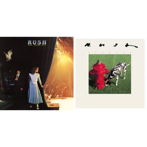 Exit Stage Left (180G) & Signals (180G) [LP Vinyl Bundle]