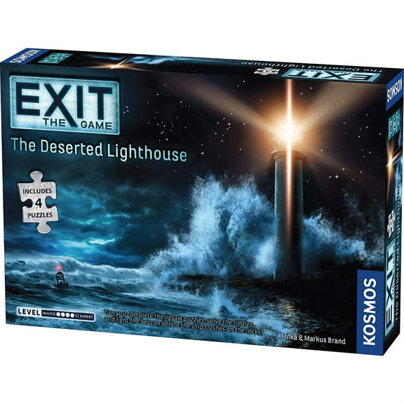 Exit: The Deserted Lighthouse (with Puzzle) (Other)