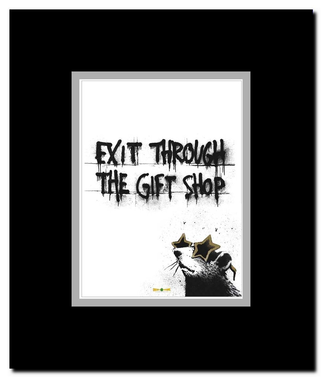 Exit Through the Gift Shop Framed Movie Poster