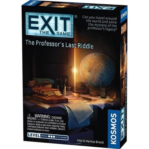 Exit the Professors Last Riddle Board Game