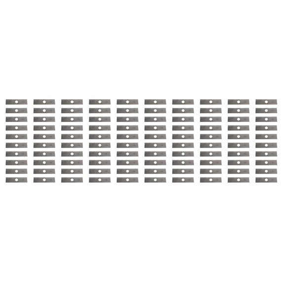 Exlonjet 100 8"x2" Unpainted Edger Blades for Echo 720237001, 613223, :578 39 28-02, 601 00 24-54