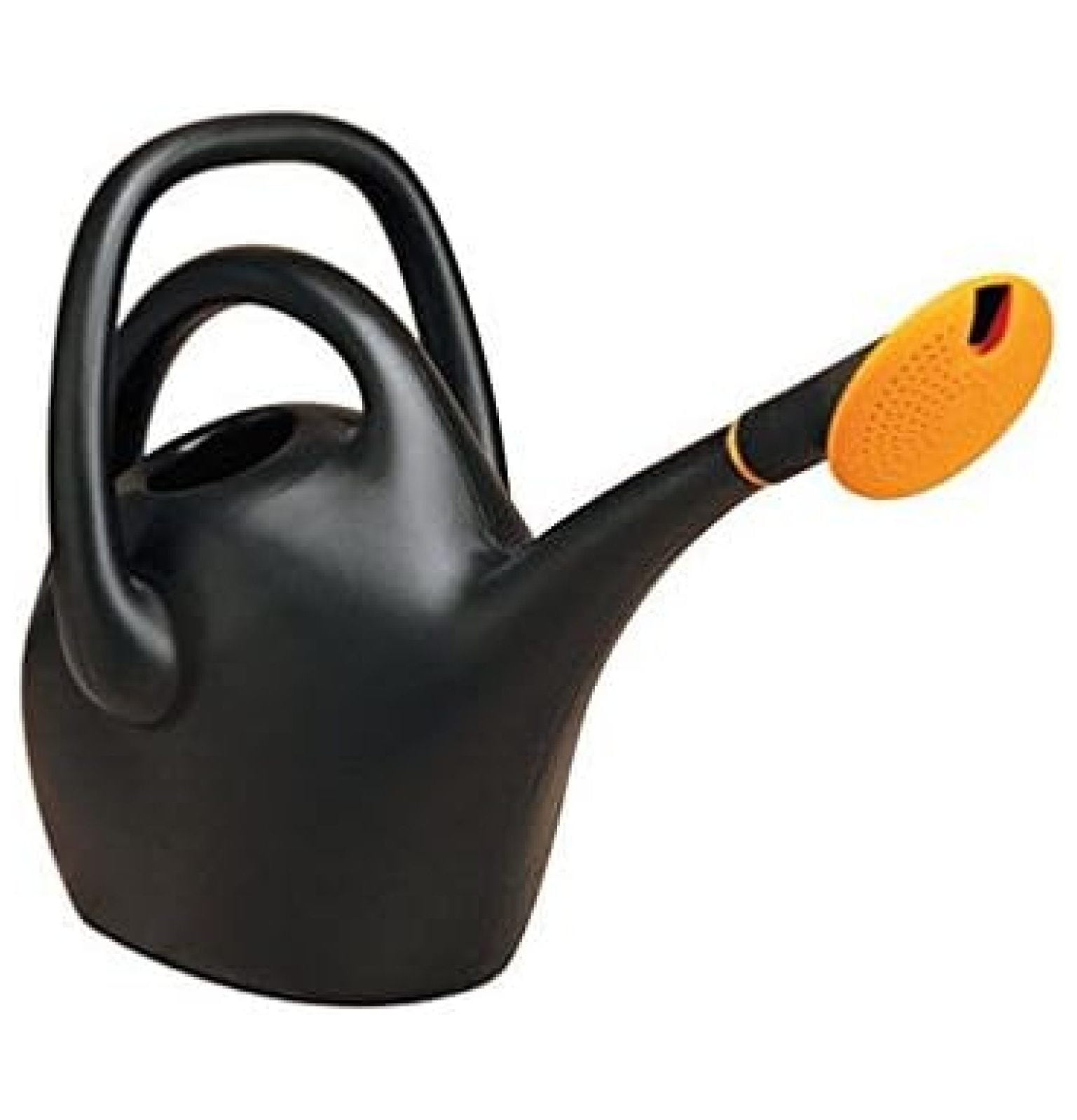Exlonjet 20-47287cp 2.6 Gallon Black Plastic Watering Can With Easy Pour