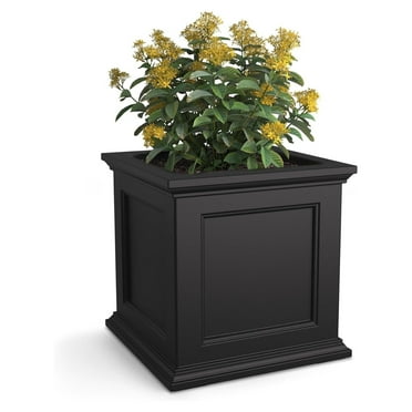 Exlonjet 5825B Planter, 20-Inch, Black