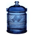 thumbnail image 1 of Exlonjet Canister Storage Container, Food Storage and Organization, Glass Jars 5X7, Blue, 1 of 2
