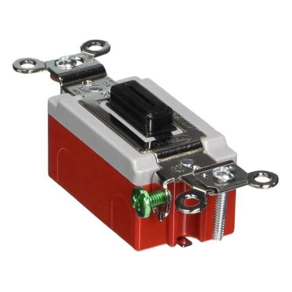 Exlonjet HBL1221L Single Pole Toggle, Lock, Industrial Grade, 20 amp, 120/277V