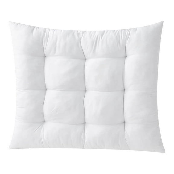 Exlonjet Rainha - Puffy Tufted College Headboard - White