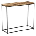 thumbnail image 1 of Exlonjet Safdie 81039.Z.07 Brown Reclaimed Entryway Console Sofa Couch Table/Accent Wall Table-31 Long Wood with Black Metal for Living Room, 1 of 4