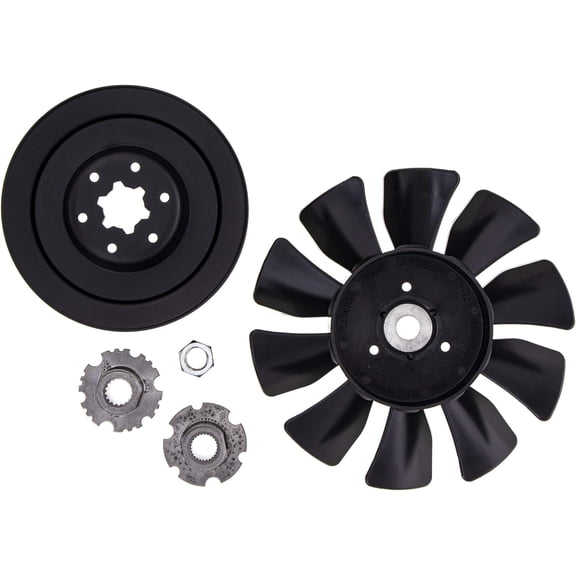 Exmark 135-7347 Fan and Pulley Kit Quest Pioneer Radius E P S Series 109-5938 109-5940 114-8453 114-8454 125-0059