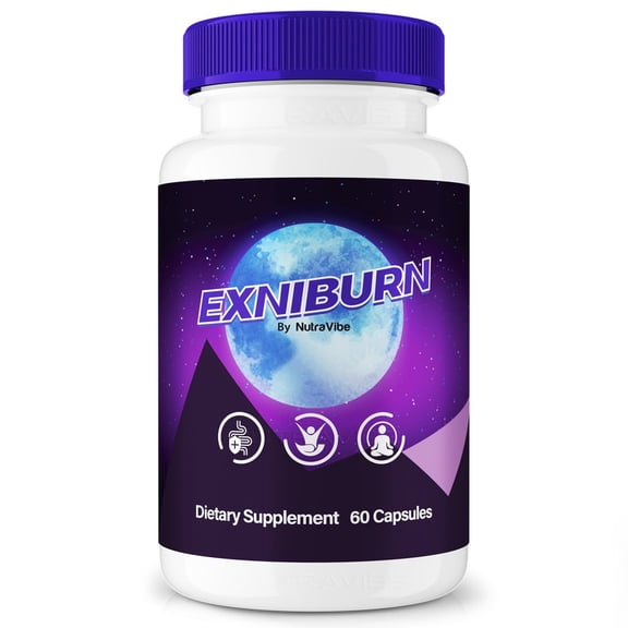 Exniburn Capsules Gentle Gut & Digestive Support Formula for Balance & Wellness | Easy-to-Take Capsules (60 Capsules)