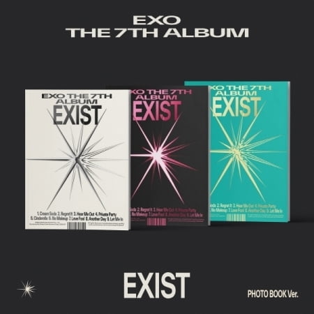 Exo - Exist - Photobook Version - Random Cover - incl. 112pg Photobook + more items - Music & Performance - CD