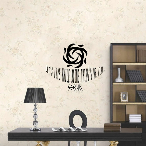 Exo Sehun Song KPOP Band Wall Decals Music Artist Song Lyrics Singer Dancer Korean Pop Group for Boys/Girls Art Room Music Room Studio Home Bedroom Vinyl Wall Art Decals Decoration (18x20 inch)