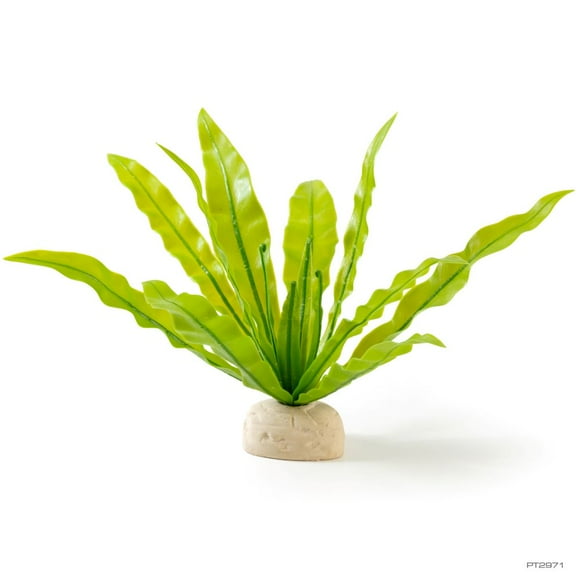 Exo Terra Bird's Nest Fern Plant - Reptile Terrarium Fake Plant