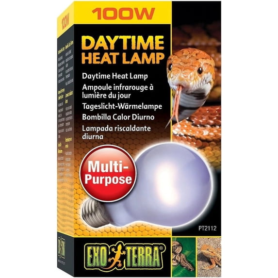 Exo-Terra Sun Glo Neodymium Daylight Lamps - 100 Watts (A19)