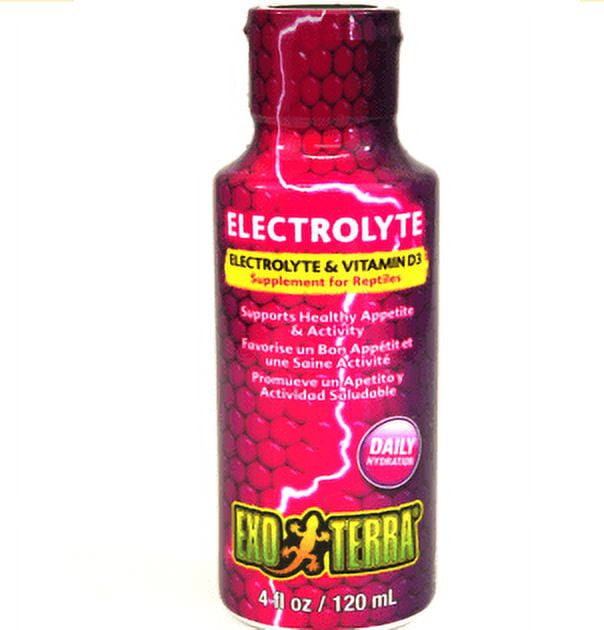 Exo Terra Electrolyte + D3 Supplement 4oz