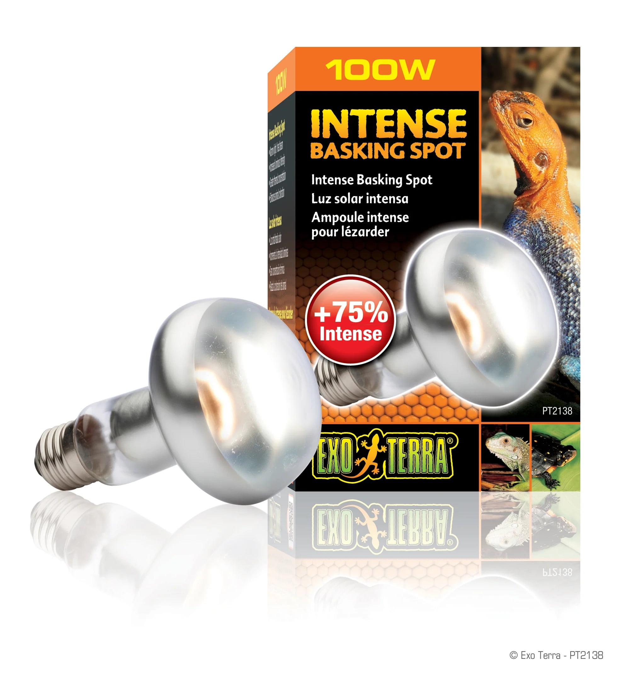 Exo Terra Repti Glo 10.0 Fluorescent Lamp 20 Watt 24 Inch Walmart