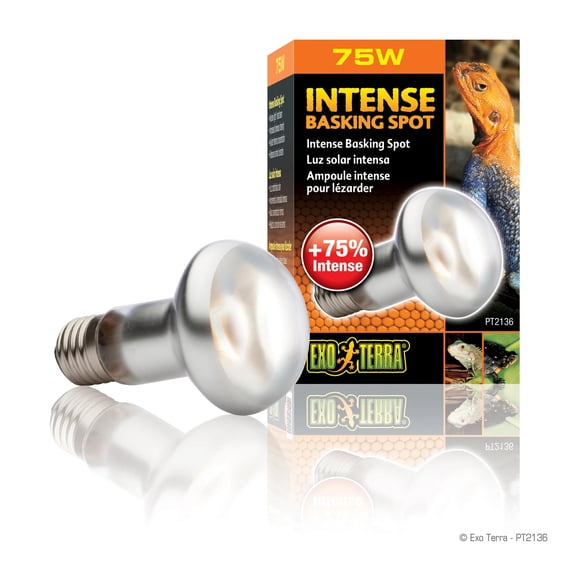 Exo Terra Intense Basking Spot Lamp: Precision Heat Source for Reptiles and Amphibians