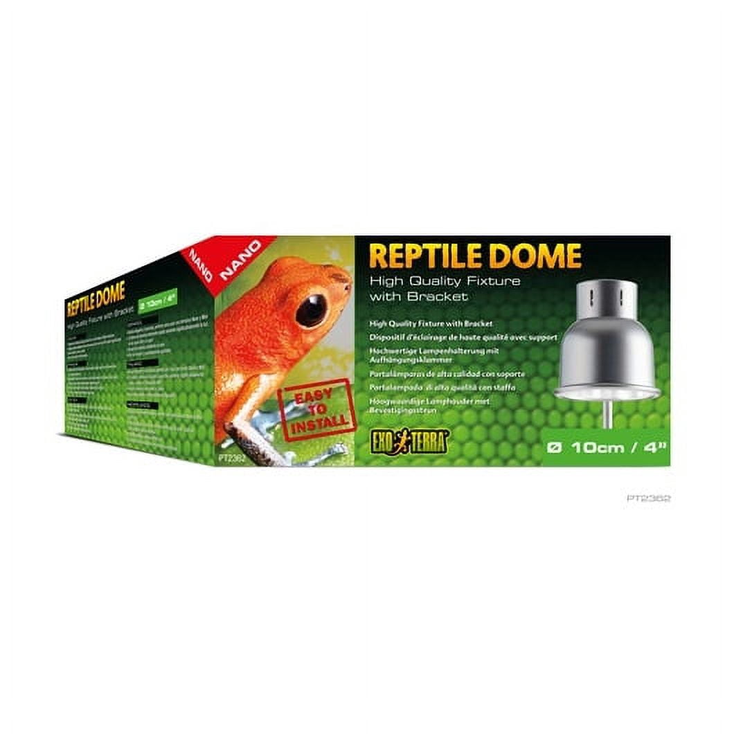 Exo Terra Nano Reptile Dome with Support Bracket (4"/10cm)