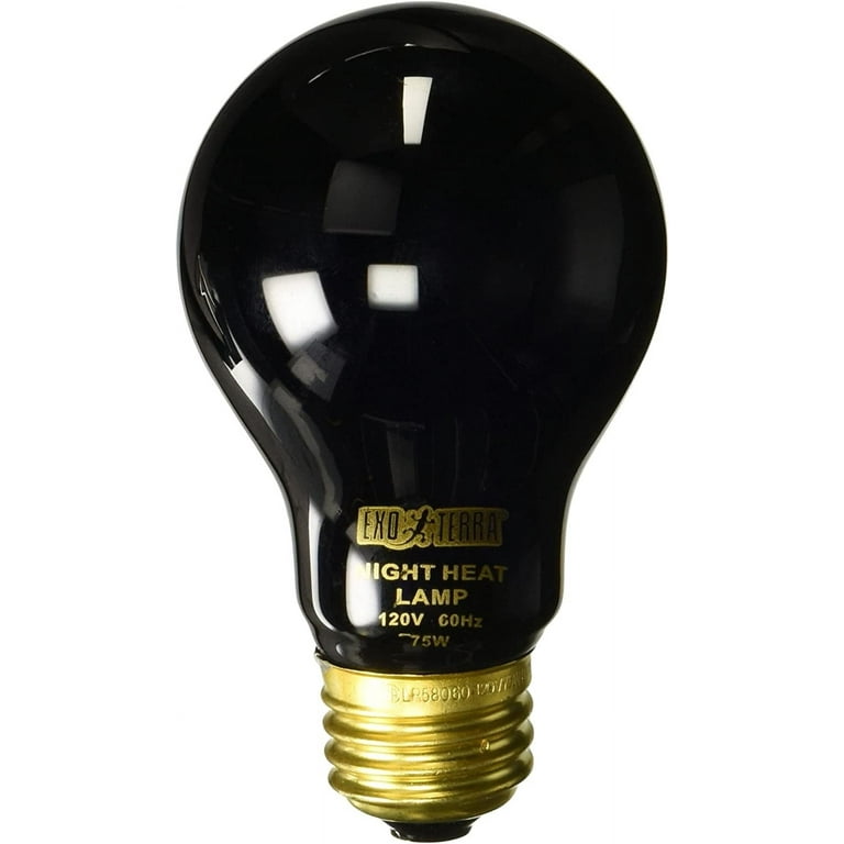 Exo Terra Night Glo Moonlight Heat Lamp T10 Reptile Terrarium Light