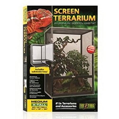 Exo Terra PT2678 Screen Terrarium - Medium