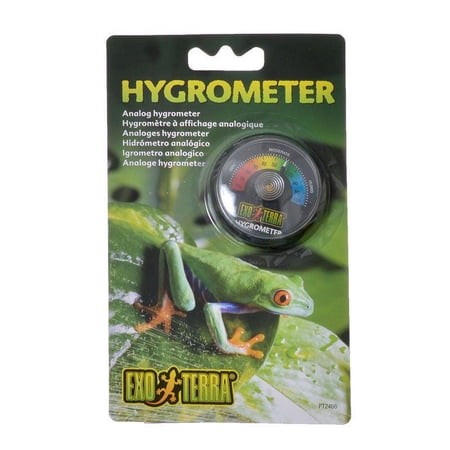 Exo-Terra Rept-O-Meter Reptile Hygrometer Reptile Hygrometer (4 Pack)