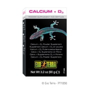 Exo Terra Reptile Calcium and Vitamin D3, 3.2-Ounce
