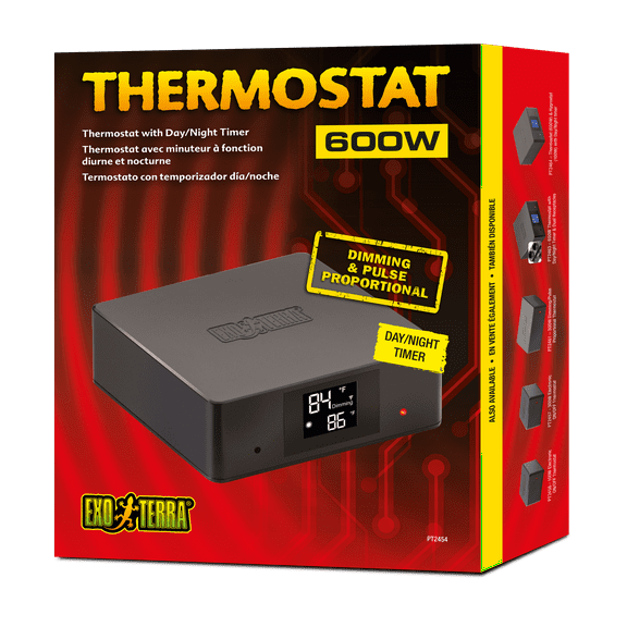 Exo Terra Thermostat with Timer 600 watt