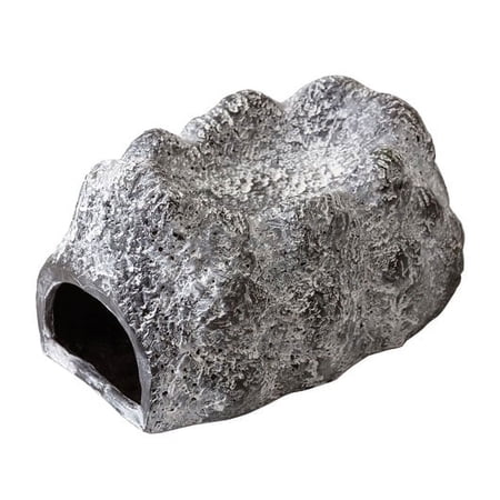 Exo Terra Wet Rock Moisture Retaining Ceramic Reptile Cave, L, 700 g
