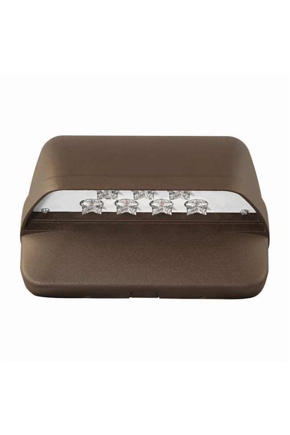 LED Wall Pack,17W,1600 lm,5-1/4" H LNC-7LU-4K-4-1-PCU