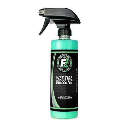 ExoForma Wet Tire Dressing - Extreme High "Wet" Tire Shine, 16 oz