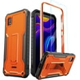 thumbnail image 1 of ExoGuard For Cricket Vision Plus Case, Phone Case with Screen Protector and Kickstand (Orange), 1 of 7