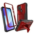 thumbnail image 1 of ExoGuard For Google Pixel 5 Case, Phone Case with Screen Protector and Kickstand (Red), 1 of 7