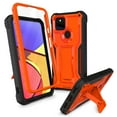 thumbnail image 1 of ExoGuard For Google Pixel 5A 5G Case, Phone Case with Screen Protector and Kickstand (Orange), 1 of 7