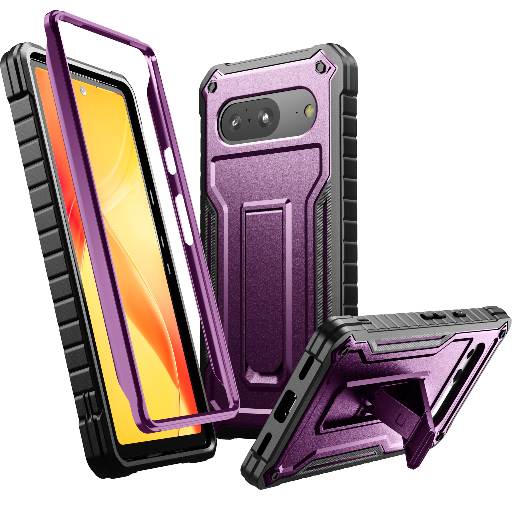 ExoGuard For Google Pixel Case, Rubber Shockproof Jordan Ubuy