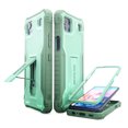 thumbnail image 1 of ExoGuard For LG K92 5G Case, Phone Case with Screen Protector and Kickstand (Green), 1 of 7