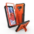 thumbnail image 1 of ExoGuard For  LG Stylo 6 Case, Rubber Shockproof Full-Body Phone Case with Kickstand (Orange), 1 of 7