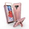 thumbnail image 1 of ExoGuard For  LG Stylo 6 Case, Rubber Shockproof Full-Body Phone Case with Kickstand (Pink), 1 of 7