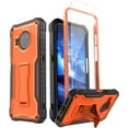 thumbnail image 1 of ExoGuard For Nokia X100 Case, Phone Case with Screen Protector and Kickstand (Orange), 1 of 7
