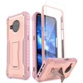 thumbnail image 1 of ExoGuard For Nokia X100 Case, Phone Case with Screen Protector and Kickstand (Pink), 1 of 7