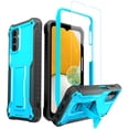 thumbnail image 1 of ExoGuard For Samsung Galaxy A13 5G Case, Phone Case with Screen Protector and Kickstand (Blue), 1 of 8