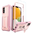 thumbnail image 1 of ExoGuard For Samsung Galaxy A13 5G Case, Phone Case with Screen Protector and Kickstand (Pink), 1 of 8
