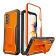 thumbnail image 1 of ExoGuard For Samsung Galaxy A14 5G Case, Phone Case with Screen Protector and Kickstand (Orange), 1 of 8
